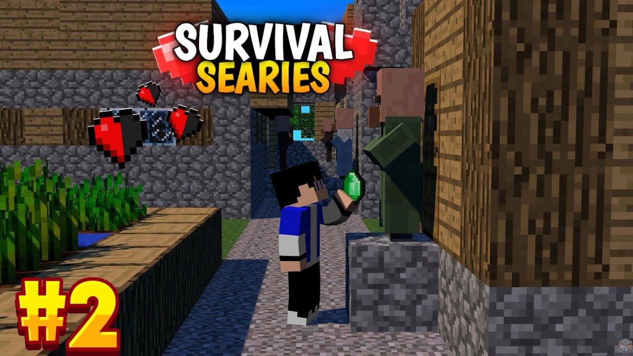 I found village 😲 survival series EP 2 - YouTube