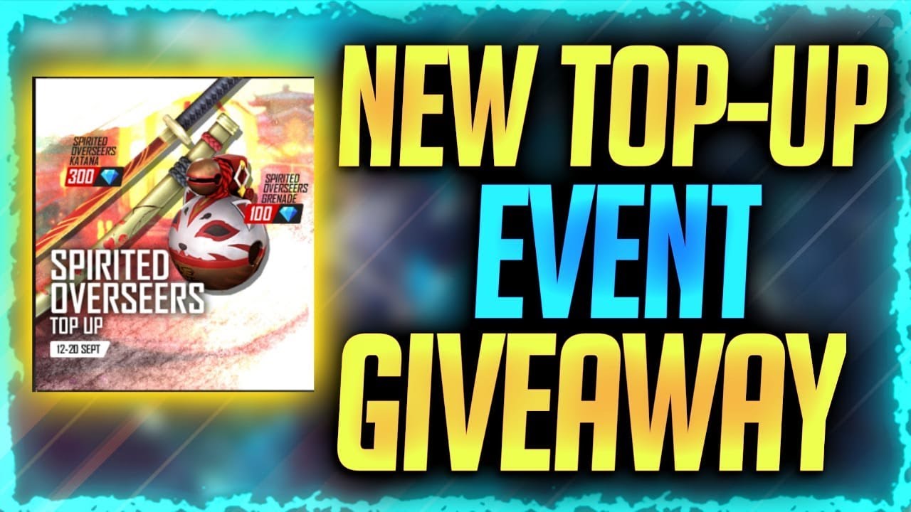 Garena Free Fire Live Top Up Giveaway Gametv Youtube