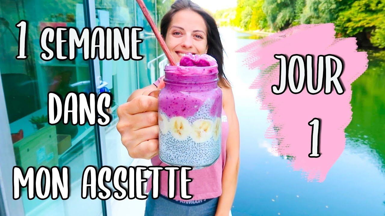 UNE SEMAINE DANS MON ASSIETTE - LUNDI ** Recettes vegan gourmandes et healthy 😍