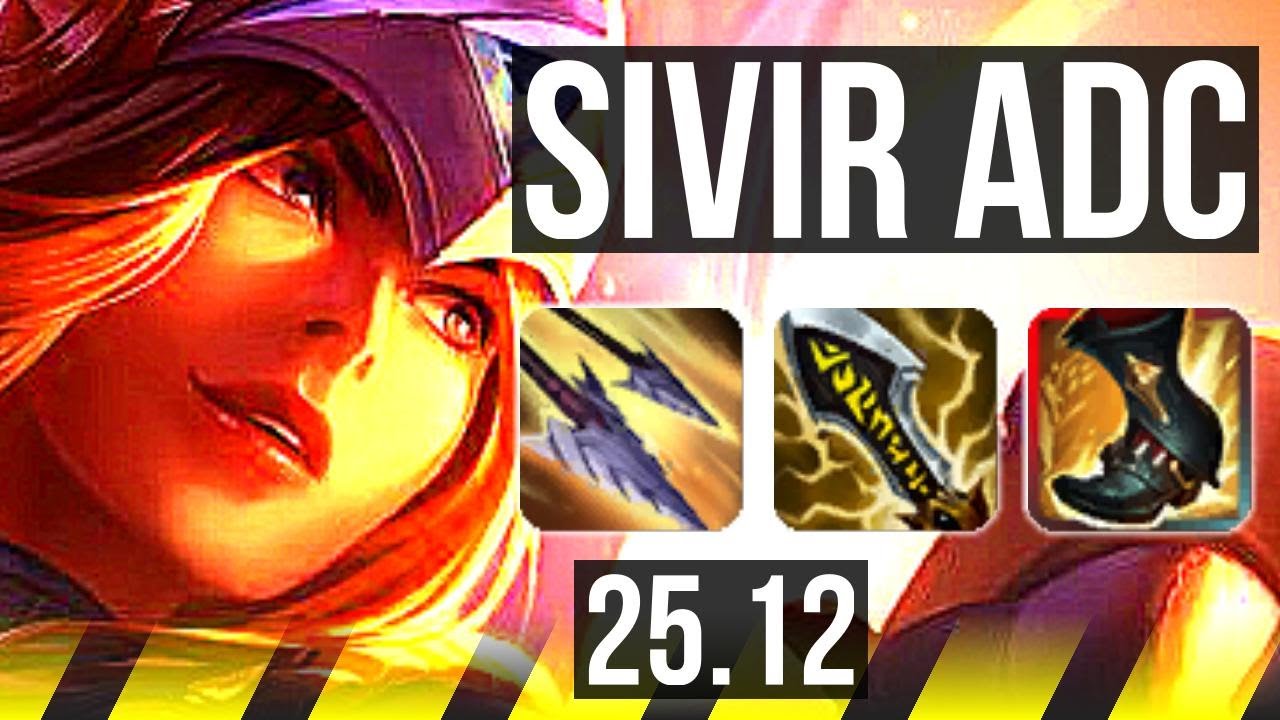 SIVIR & Leona vs DRAVEN & Nautilus (ADC) | 13/3/10, Legendary | EUW Master | 25.12