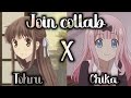 🩷Join collab @p3r1w1nkl3  || Tohru x Chika || #p3r1micollab🩵