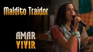 Maldito Traidor - Amar y Vivir ♪ Canción oficial - Letra | Caracol TV