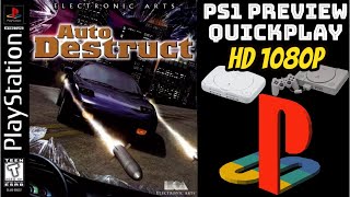 [PREVIEW] PS1 - Auto Destruct (HD, 60FPS)