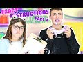 EXACT INSTRUCTIONS SLIME CHALLENGE Part 2 | Making slime with exact instructions | Slimeatory #110