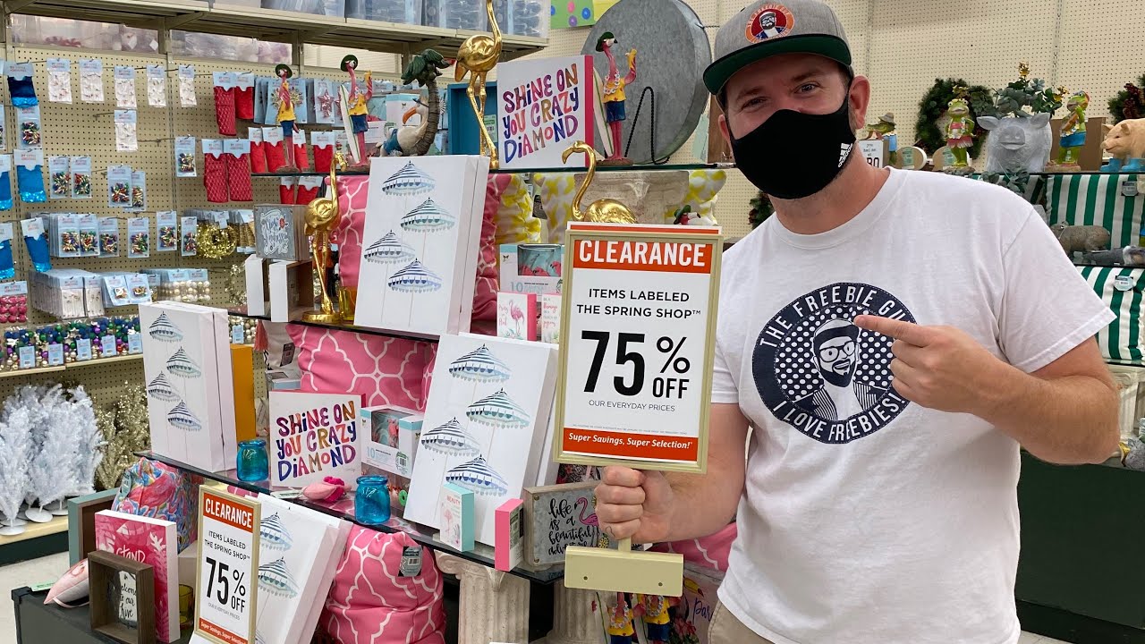 🔥 HOBBY LOBBY!! 75 OFF SPRING CLEARANCE! YouTube