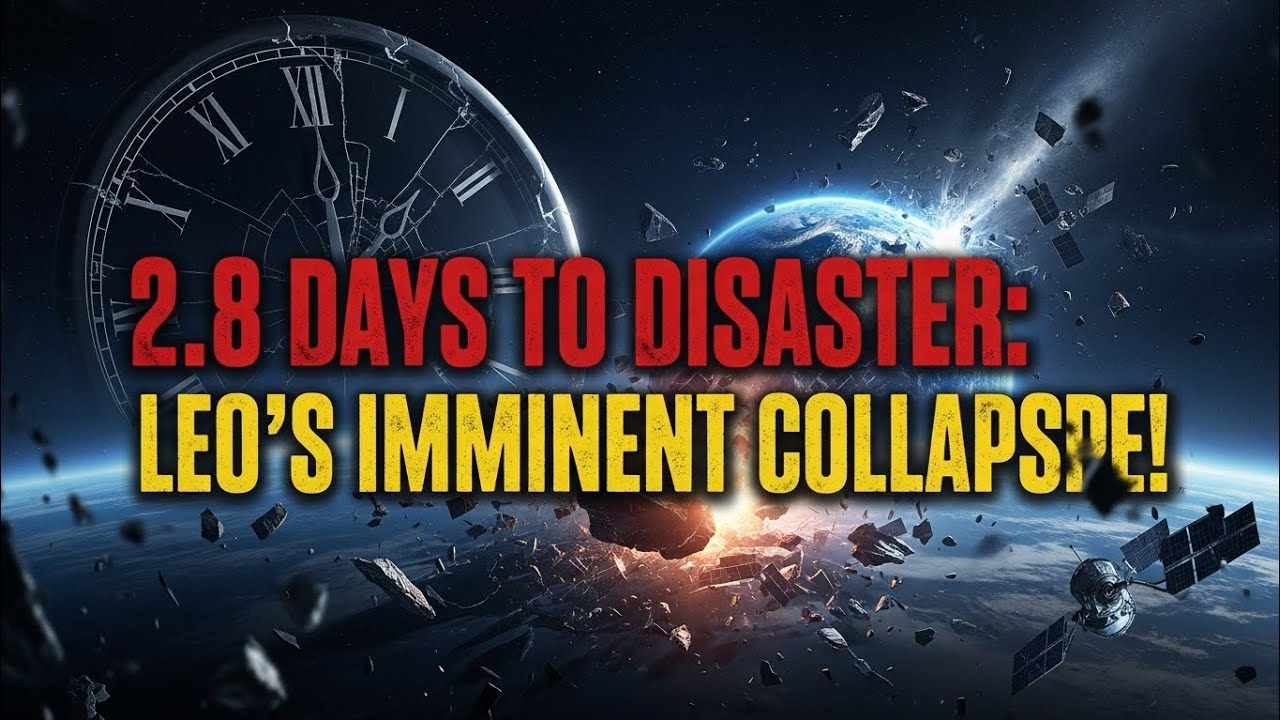 2,8 дня до катастрофы: неминуемый крах системы LEO!