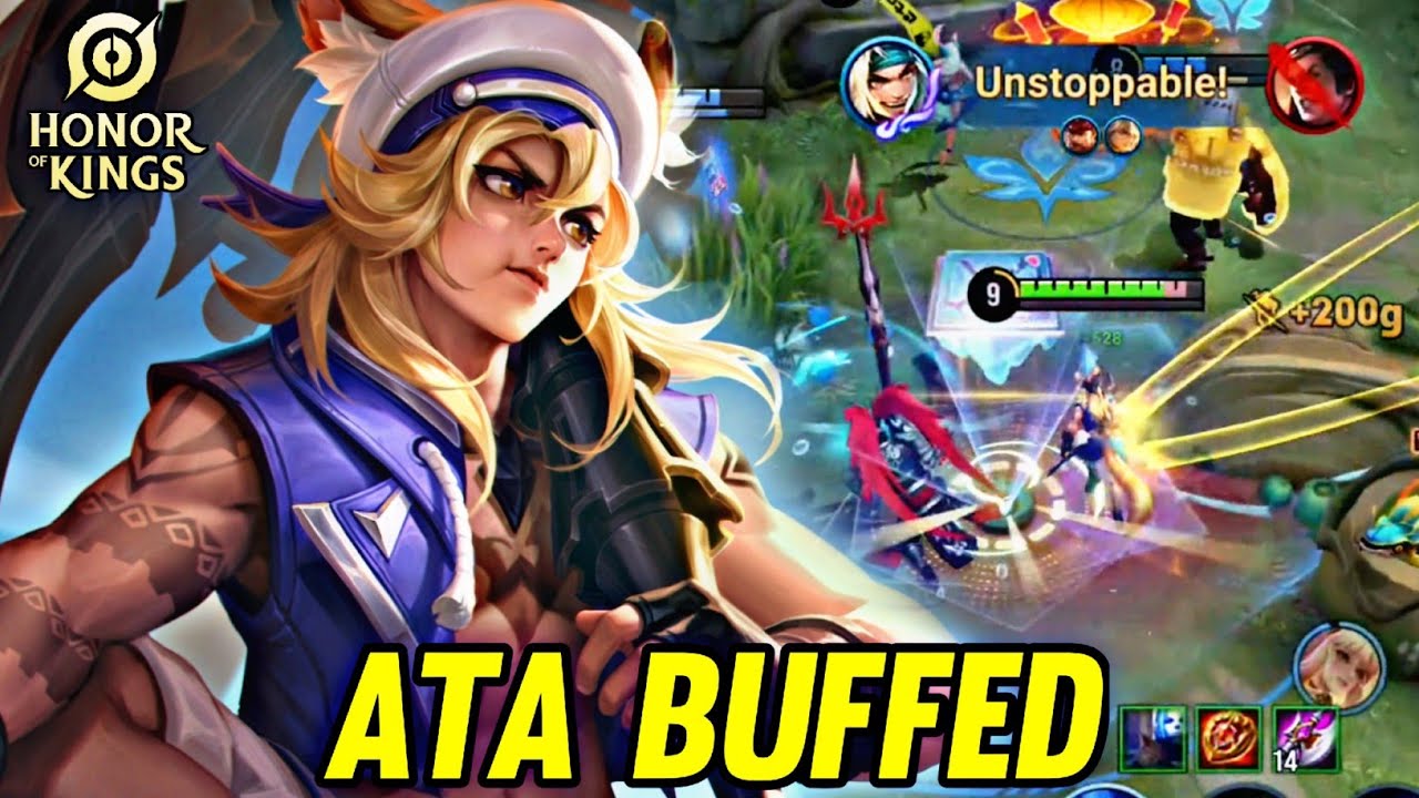ATA BUFFED NEW PATCH | IN JUNGLE - HONOR OF KINGS