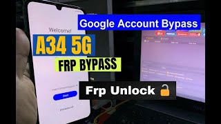 Samsung A34 FRP Bypass Android 14/13 | Samsung A34 5G FRP Bypass 2024 | Without Adb Enable No *#0*#