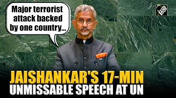 UN reforms, jab at West, exposes Pakistan: Jaishankar