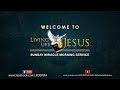 LIVE: Living Like Jesus Sunday Miracle Morning Service (October 18, 2020)