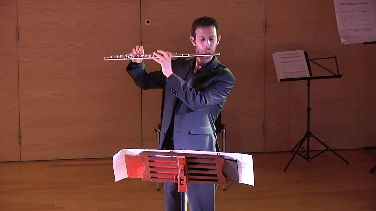 Roy Amotz, Variations sur le chant de la grenouille Coqui pour flute solo