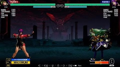 KOF XV - Sylvie %100(1014) Damage Combo