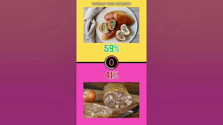 Would You Rather Questions (Food Edition - Part 31) #shorts