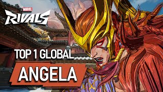 TOP #1 GLOBAL ANGELA ! SalvationFiend - MARVEL RIVALS PRO