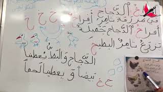 الصف الاول الابتدائي/ اللغة العربية_الدرس السابع والاربعون/ ست ريام