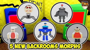 [UPDATE 84] 🤖How to get ALL 5 NEW BACKROOMS MORPHS | Roblox