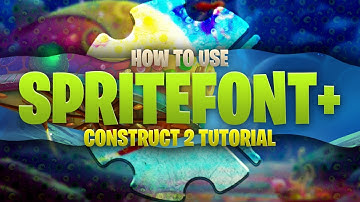 How to Generate Spritefont for Construct 2 and Using Spritefont+ Construct 2 tutorial