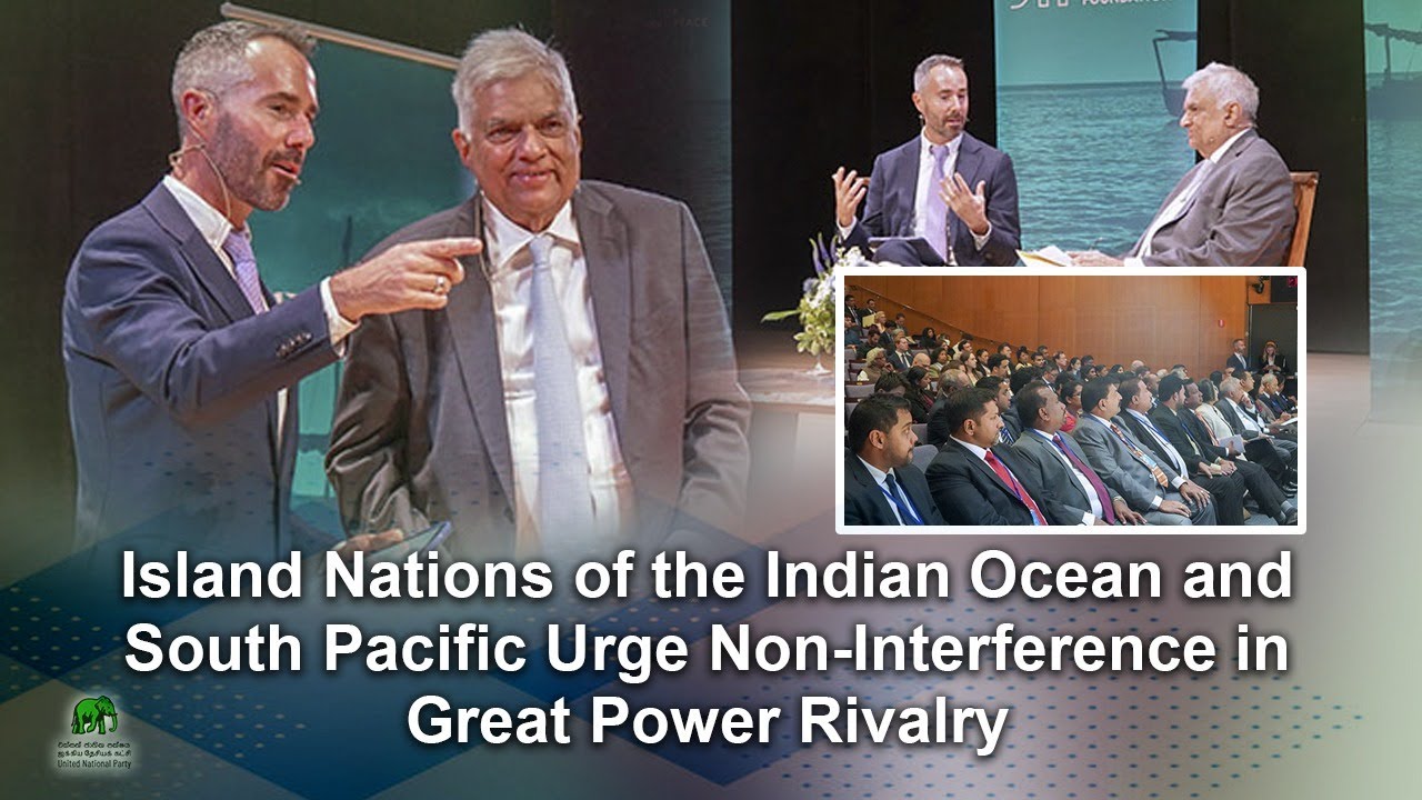 Island Nations of the Indian Ocean and South Pacific Urge Non ...