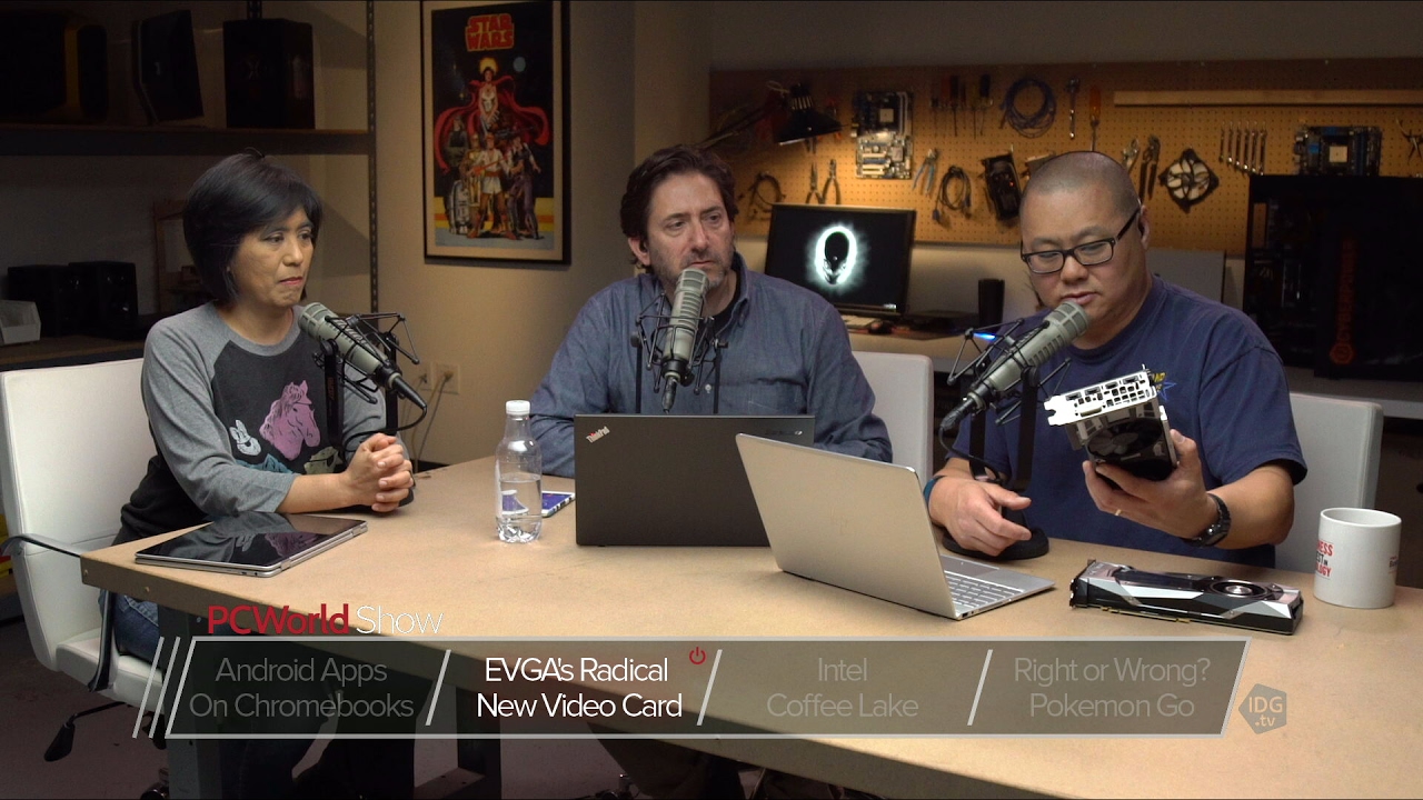 Android On Chromebook, EVGA's Radical 1080, Intel Coffee Lake, and more - PCWorld Show Ep 40 Android On Chromebook, EVGA's Radical 1080, Intel Coffee Lake, and more - PCWorld Show Ep 40