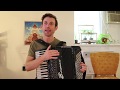 How to play 'Forro Brasil' on accordion (Easier Version)