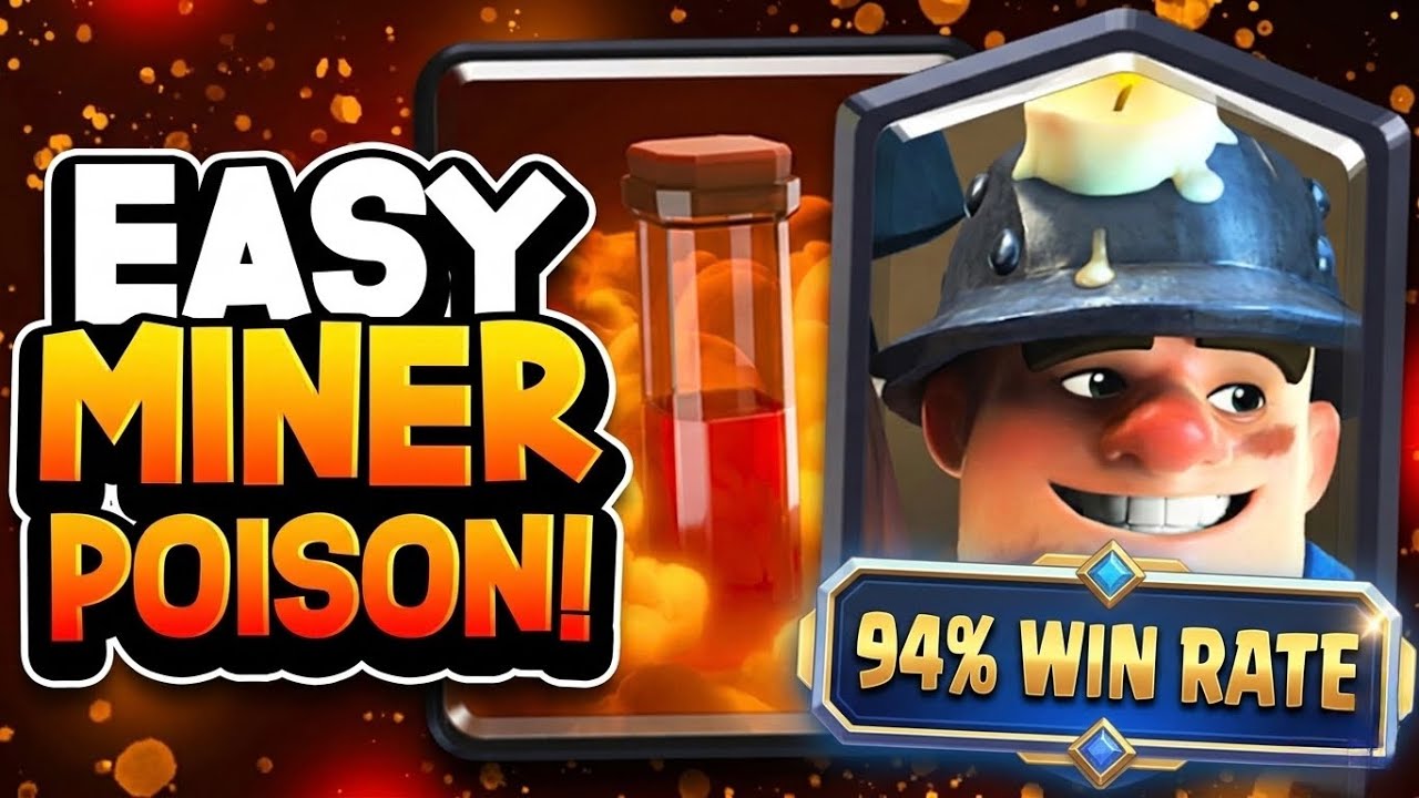 THE NEW META? 2.8 Royal Ghost & Miner Cycle is UNSTOPPABLE! - Clash Royale 🏆#clashroyale #gaming 