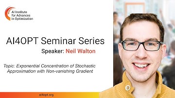 AI4OPT Seminar Series: Stochastic Approximation with Non-vanishing Gradient