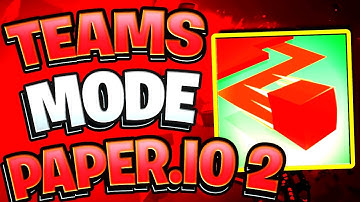 Paper.io 2 -  INSTANT WIN - TEAMS Mode - Red - New Small Mode - 100% Complete Map Control