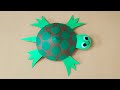 How to make paper tortoise  paper craft ideas  paper tortoise craft vidhiartandcraft518