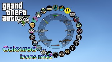 How to install Coloured HUD, Radio Icons for GTA V