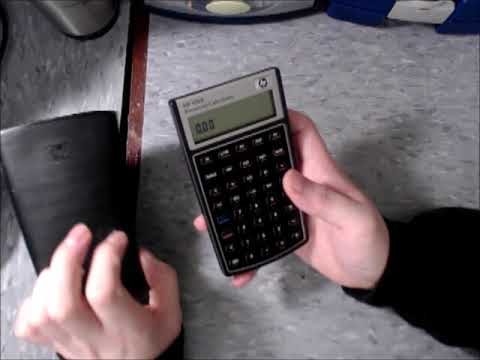 Calculator Video Review: HP 10bII