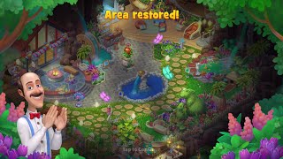 Area Restored - Playrix Gardenscapes New Acres - Springs Resort - Day 5 - Android Gameplay screenshot 5