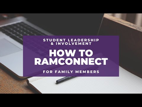 How to RamConnnect for Family Members