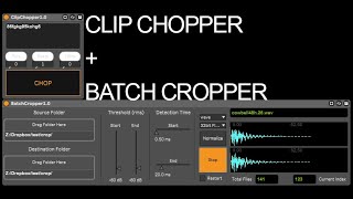 Clip Chopper & Batch Cropper (Max 4 Live)