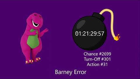 (REUPLOAD) Barney Error (TTUSDDLAFSBEITWWD) [Part 31]