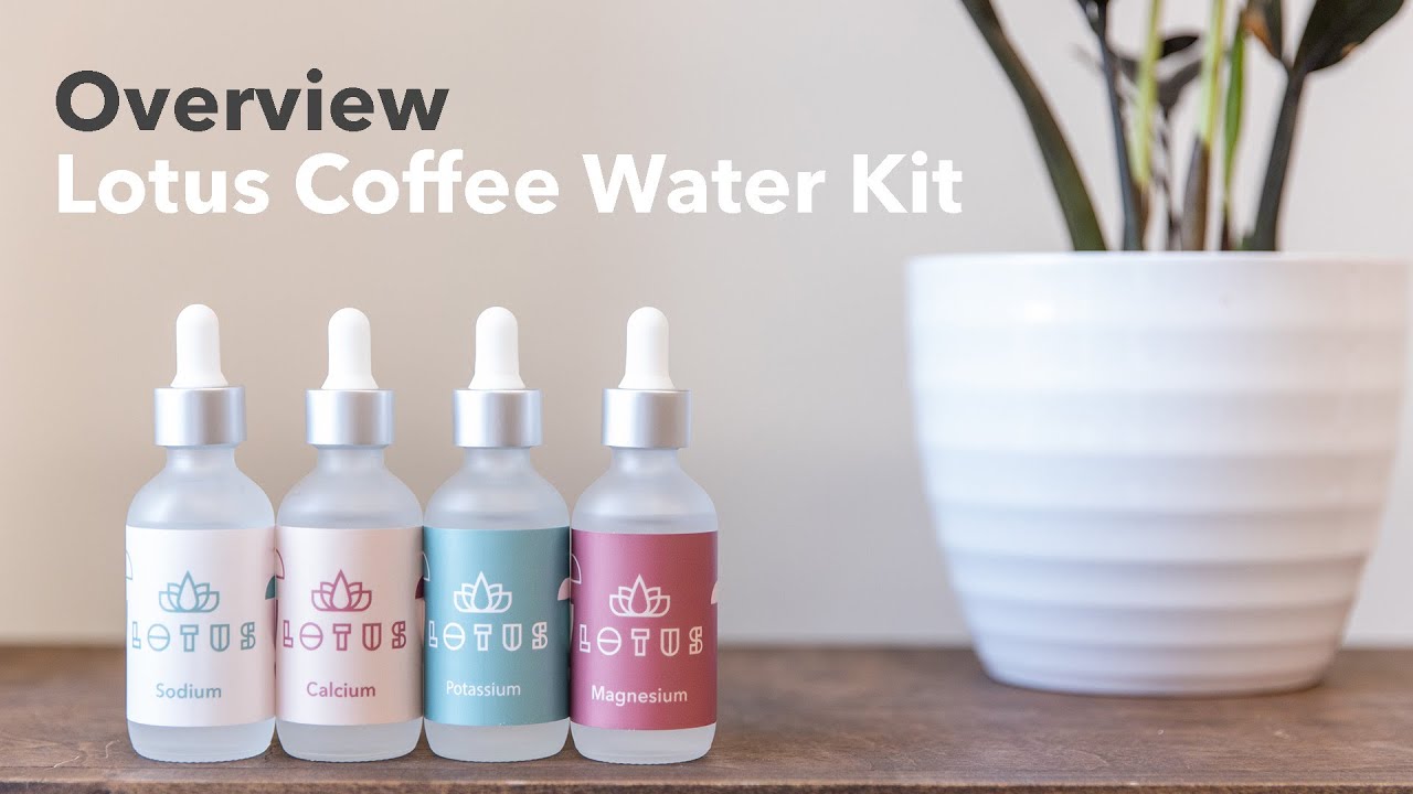 Video Overview Lotus Coffee Water Kit YouTube