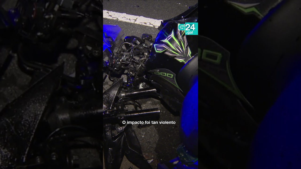 🛵 LUGO | Morre un motorista ao bater de fronte contra un coche á altura de Outeiro de Rei