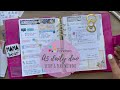 Erin Condren A5 Daily Duo Ring Agenda Plan With Me! | July 11th - July 17th