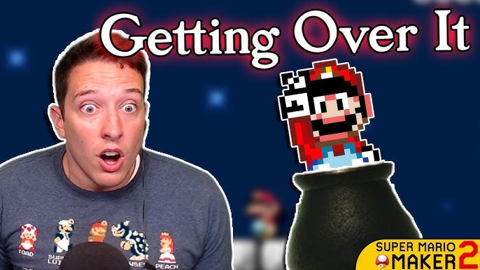 Getting Over It with Mario World Record! #grandpoobear #streamer