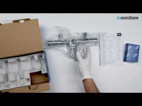 Unboxing Grohe Grohtherm 1000 Cosmopolitan M bath mixer / Baterie cada Grohe Grohtherm 1000 34215002