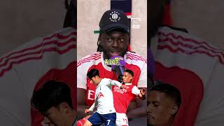 ARSENAL FAN DOESN'T WANT TOTTENHAM TO GET RELEGATED 😱 #shorts #soccer #football