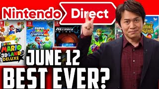 Nintendo Direct June 12! Games Coming This Year!