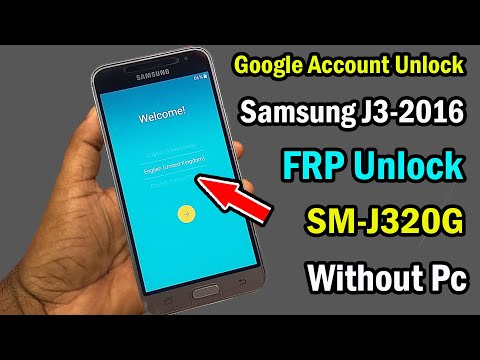 Samsung Galaxy J3 2016 (J320G) FRP Bypass Google Account Remove Without Pc New Method 2021 |