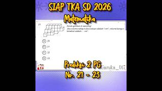 SIAP TKA SD 2026 Matematika Prediksi 2#shorts #belajar