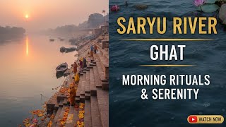 सरय घट अयधय उततर परदश Saryu River Ghat Saryu Ghat
