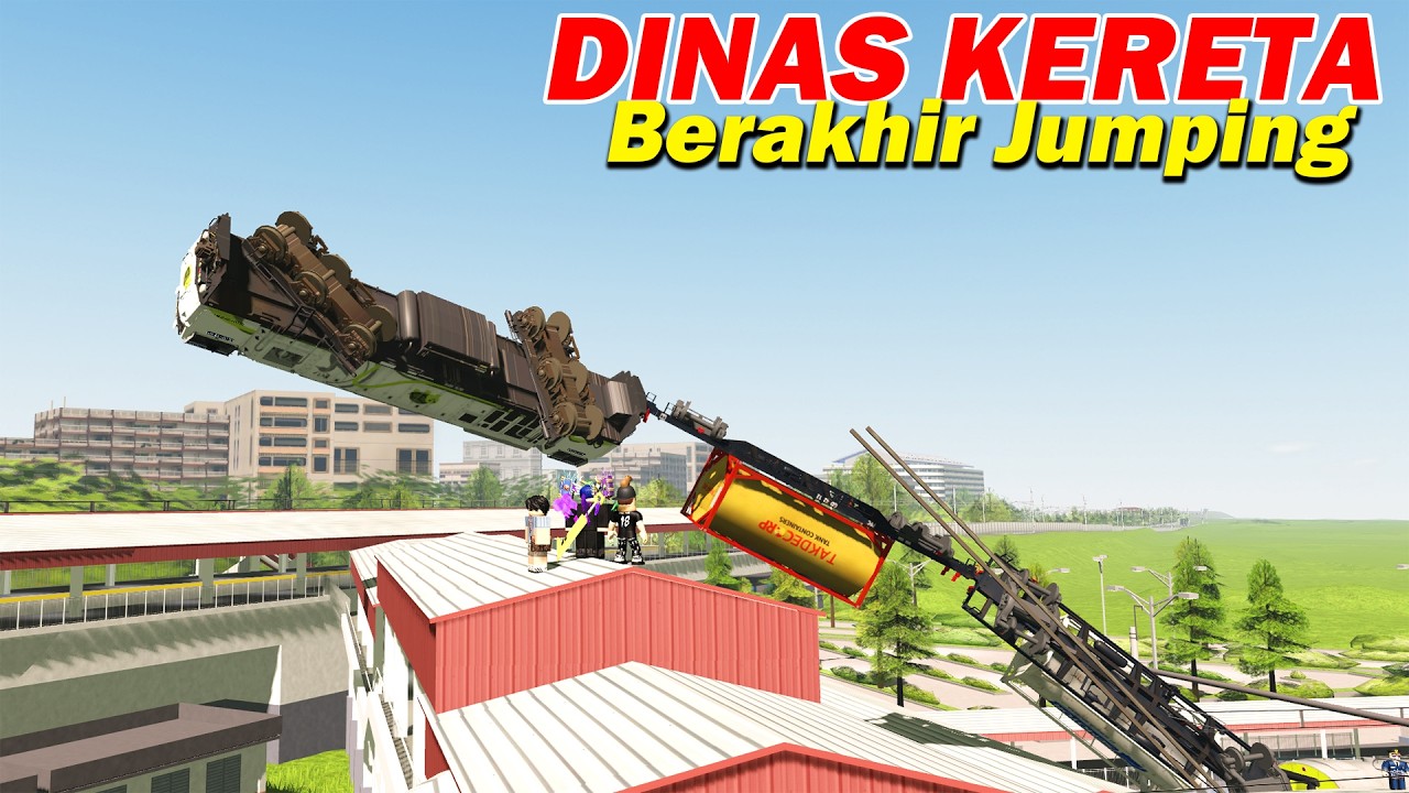 Train Duty Using the Newest Locomotive in INCORAILS | Indonesian Train Roblox