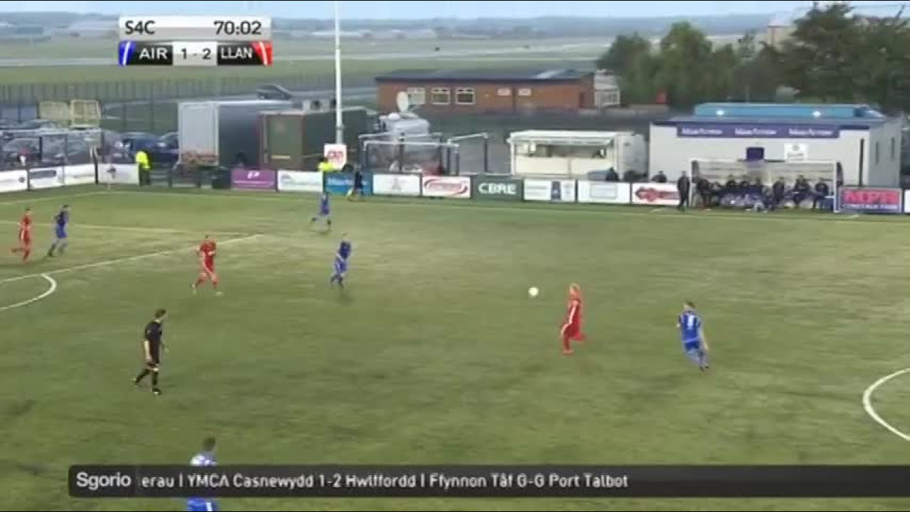 Gôl Lewis Buckley: Airbus UK 2-3 Llandudno (01/10/16)