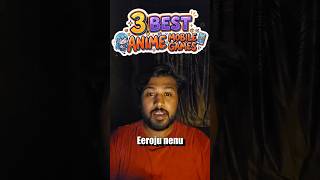 3 Free Anime Mobile Games That Feel Like Console Games 😱 #AnimeGames #MobileGames #FreeGames