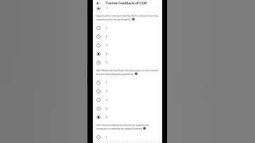 COP Trainee Feedback Form #module 3 #Easte training #qaed app