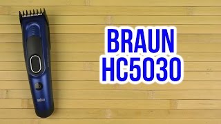 Распаковка BRAUN HairClip HC5030 + чехол