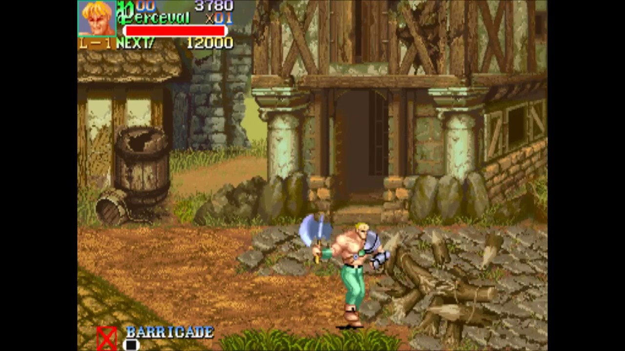 Arcade Longplay | Knights of the Round |